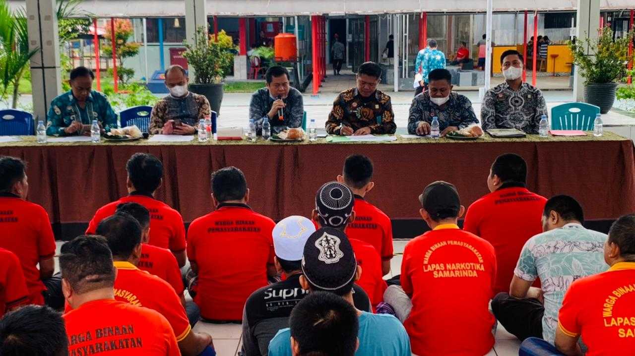 Sidang TPP Bagi Warga Binaan Untuk mengikuti Program Rehabilitasi Lapas Narkotika Samarinda