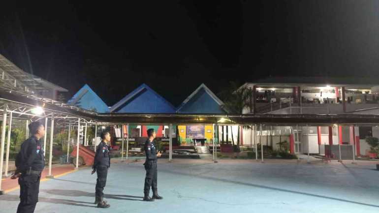 Waspada Jangan-Jangan Saat Malam Hari, Petugas Lapas Narkotika Samarinda Deteksi Dini dengan Troling