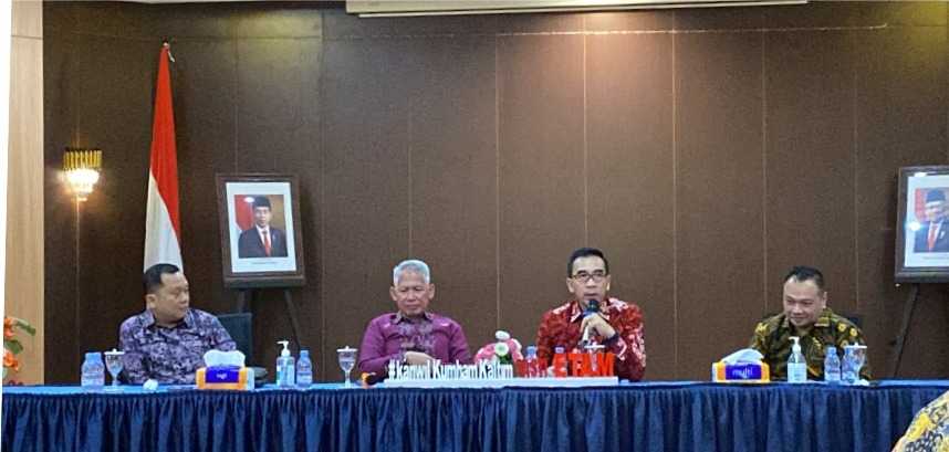 PIMPIN RAPAT PERDANA, KAKANWIL KEMENKUMHAM KALTIM GUN GUN GUNAWAN TEKANKAN SINERGITAS & KOLABORASI