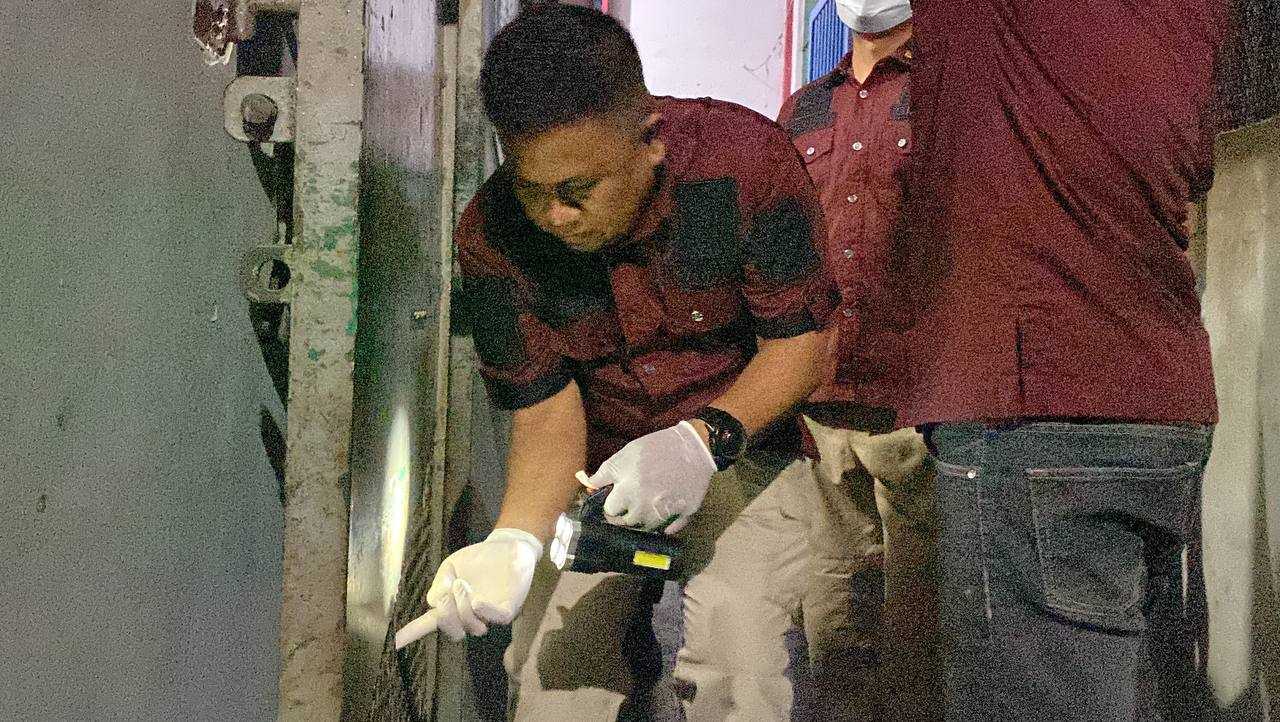 Deteksi Dini Pencegahan, Pemberantasan, Penyalahgunaan dan Peredaran Gelap Narkotika (P4GN) Lapas Narkotika Samarinda Geledah Kamar Hunian Dini Hari