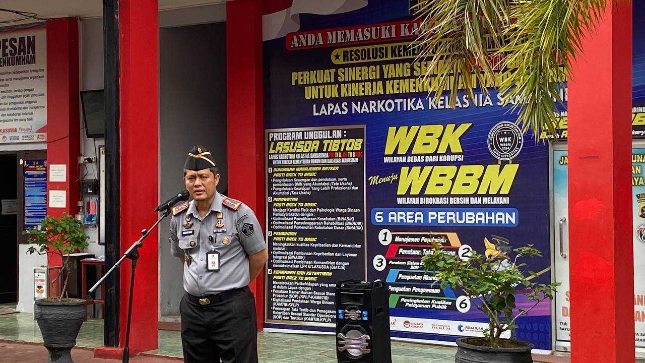 Sosialisasikan UU Pemasyarakatan, Hidayat Kalapas Tekankan Pentingnya Menjalankan Tugas Sesuai SOP