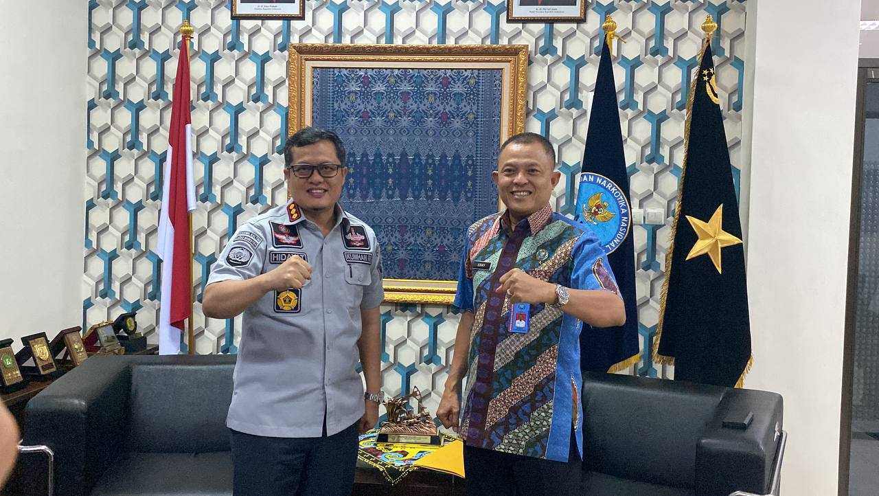 Sinergi, Lapas Narkotika Samarinda Bersama BNNP Kaltim Komitmen Terkait P4GN