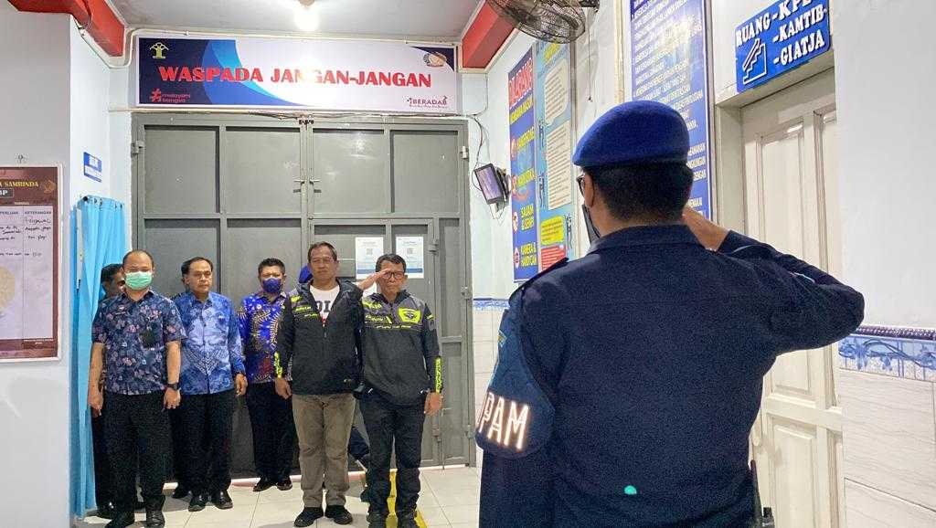 Kalapas Hidayat dan Jajaran Sambut Kunjungan Sesditjenpas ke Lapas Narkotika Kelas IIA Samarinda