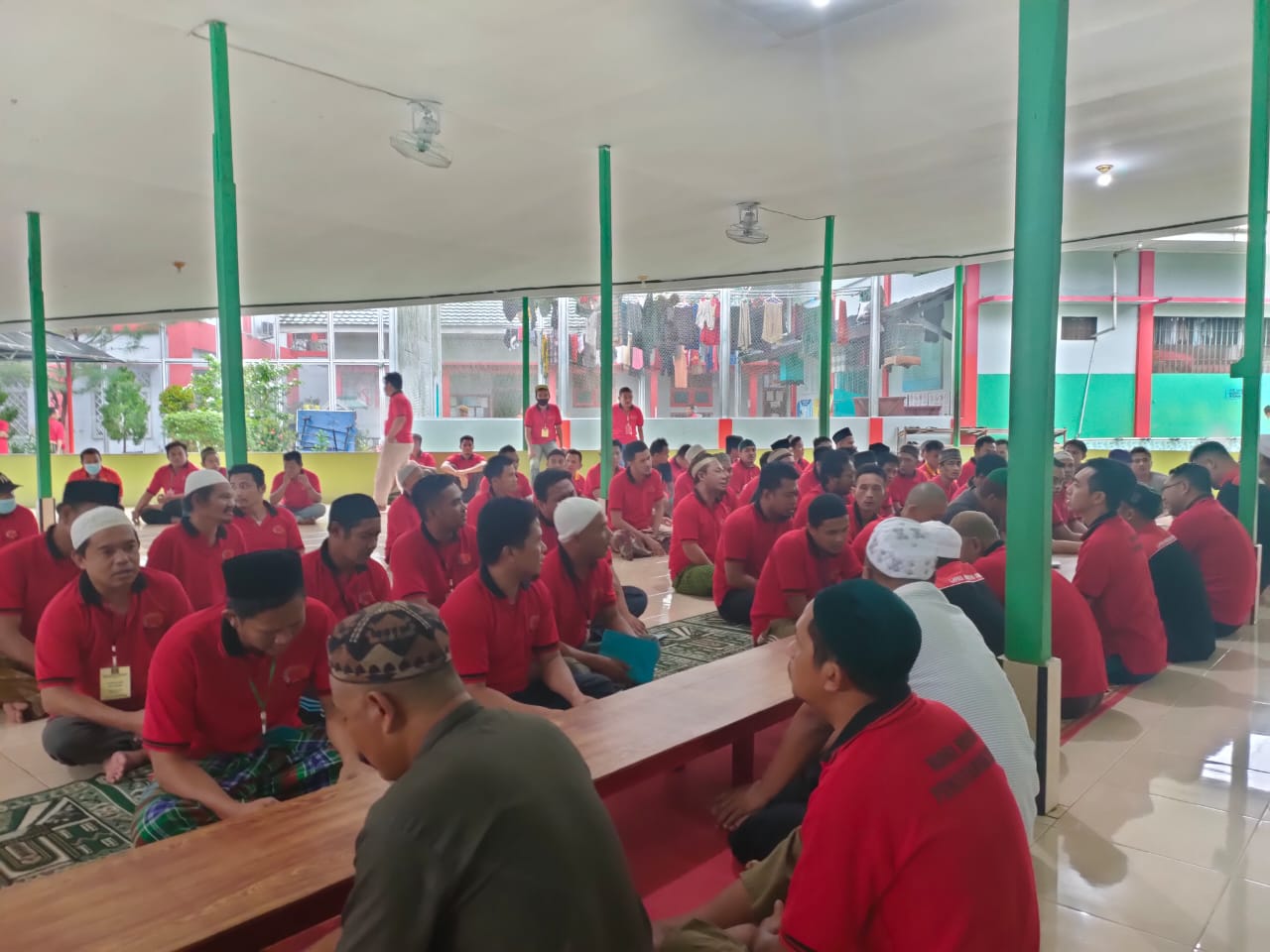 Kegiatan Mengaji Warga Binaan Lapas Narkotika Samarinda 