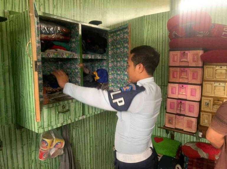 Nihil Narkoba, Kalapas Rutinkan Giat Razia Kamar Hunian