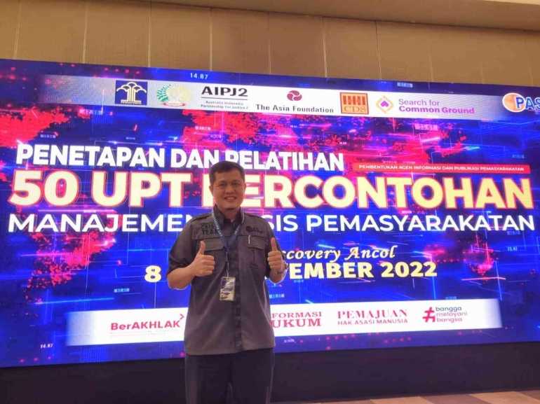 Lapas Narkotika Samarinda Ditetapkan sebagai 50 UPT Pemasyarakatan Percontohan Manajemen Krisis Pemasyarakatan oleh Dirjenpas