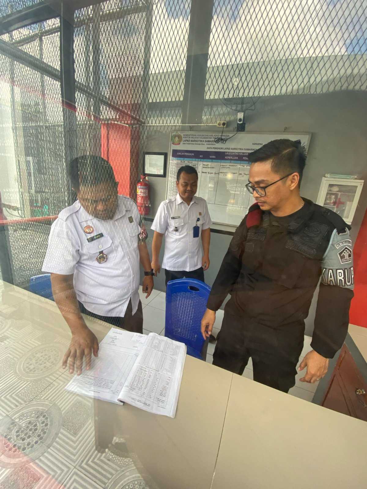 Deteksi Dini! Tim Satopspatnal Lapas Narkotika Samarinda Monev Sarpras Pengamanan dan Layanan