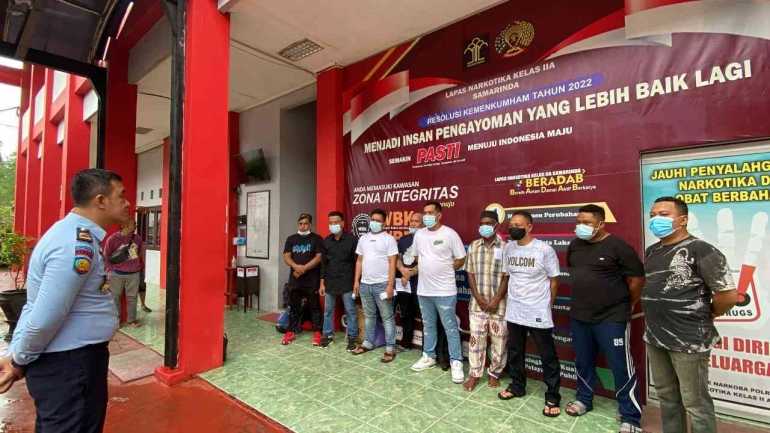 Puluhan Warga Binaan Keluar dari Lapas Narkotika Samarinda!