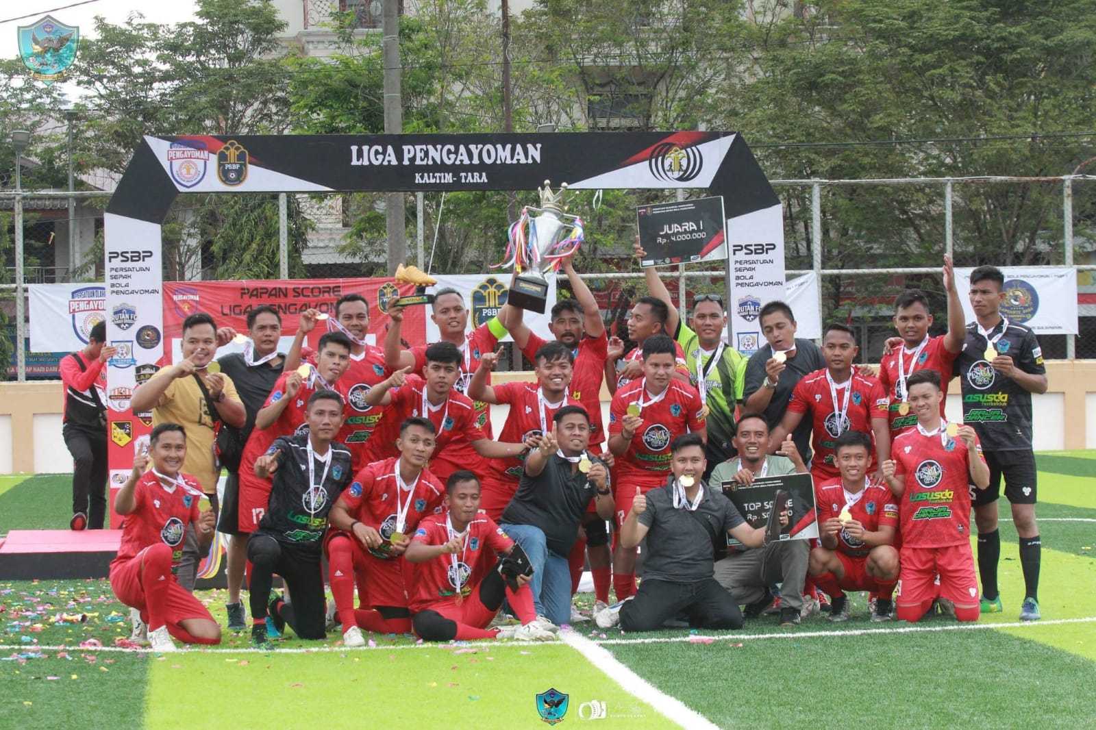 Lapas Narkotika Samarinda Keluar sebagai Juara Liga Pengayoman Kaltim