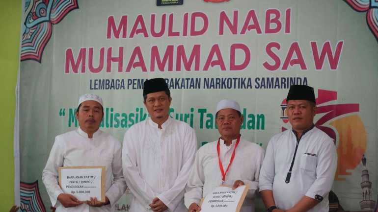Peringati Maulid Nabi Muhammad SAW. Hidayat Kalapas Narkotika Samarinda Ajak Napi Narkoba Untuk Meneladani Sifat Rasullah Dalam Kehidupan Setiap Hari