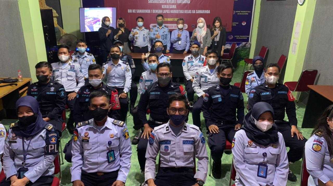 Pelatihan Budaya Pelayanan Prima Kerjasama Antara Lapas Narkotika Samarinda dan Bank BRI