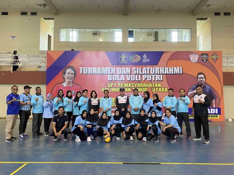 Lapas Narkotika Samarinda Sukses Gelar Turnamen Kadivpas Cup 2022