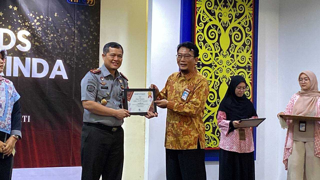 Raih Penghargaan Dari KPPN, Hidayat Kalapas Narkotika Samarinda & Jajaran Konsisten Terapkan Akuntabilitas Kinerja