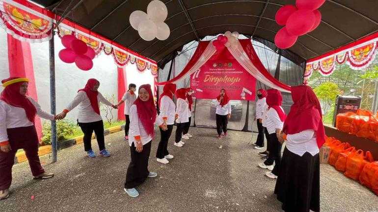 Lapas Narkotika Samarinda Adakan Lomba Tradisional untuk Warga Binaan dan Keluarga Petugas