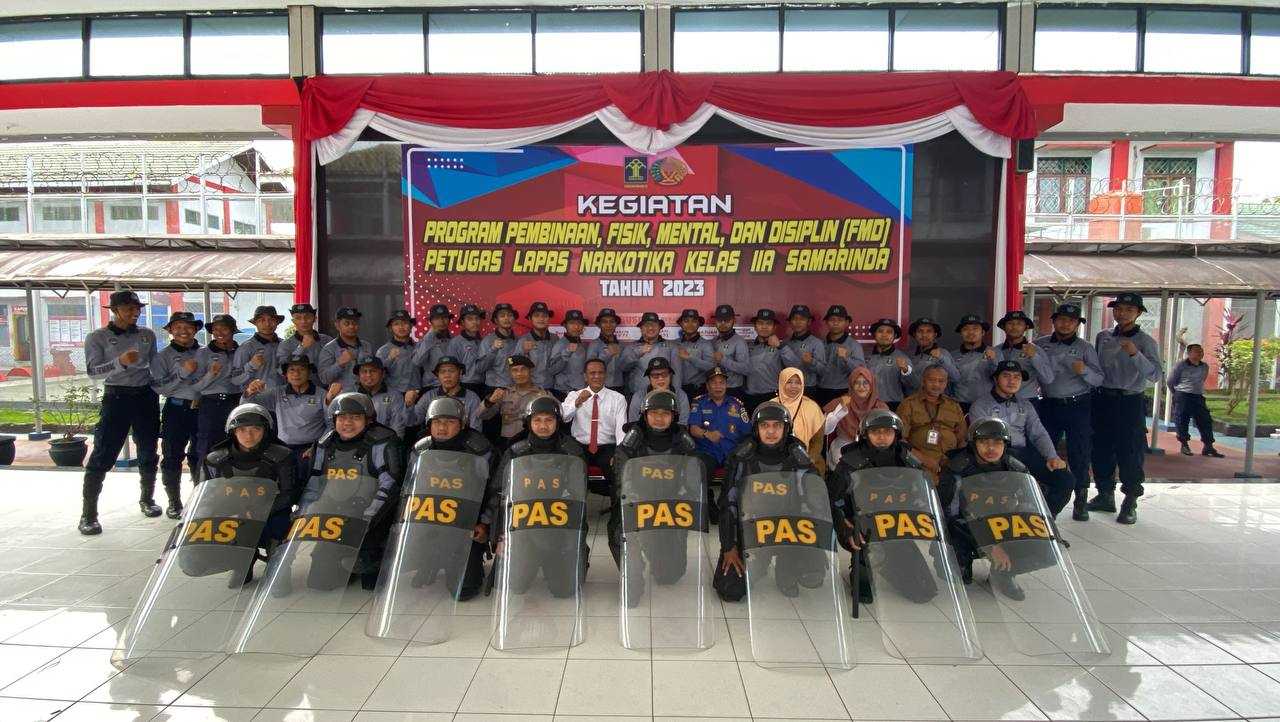Buka Kegiatan FMD Bagi Petugas Lapas Narkotika Samarinda, Ini Pesan Kadivpas!