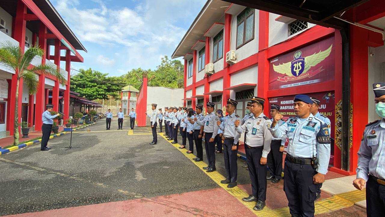 Core Value ASN, Hidayat Kalapas Narkotika Samarinda Tekankan Nilai-Nilai Pembangunan WBK