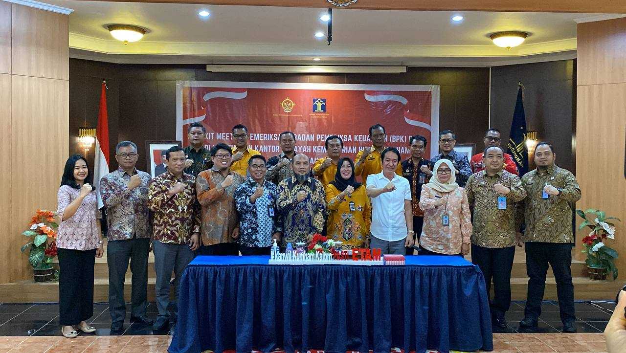 HIDAYAT KALAPAS NARKOTIKA SAMARINDS HADIRI EXIT MEETING BPK