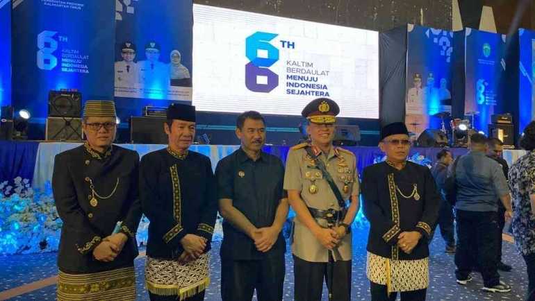 Hidayat Kalapas Narkotika Kelas IIA Samarinda, Hadiri Peringatan HUT Provinsi Kalimantan Timur Ke-66