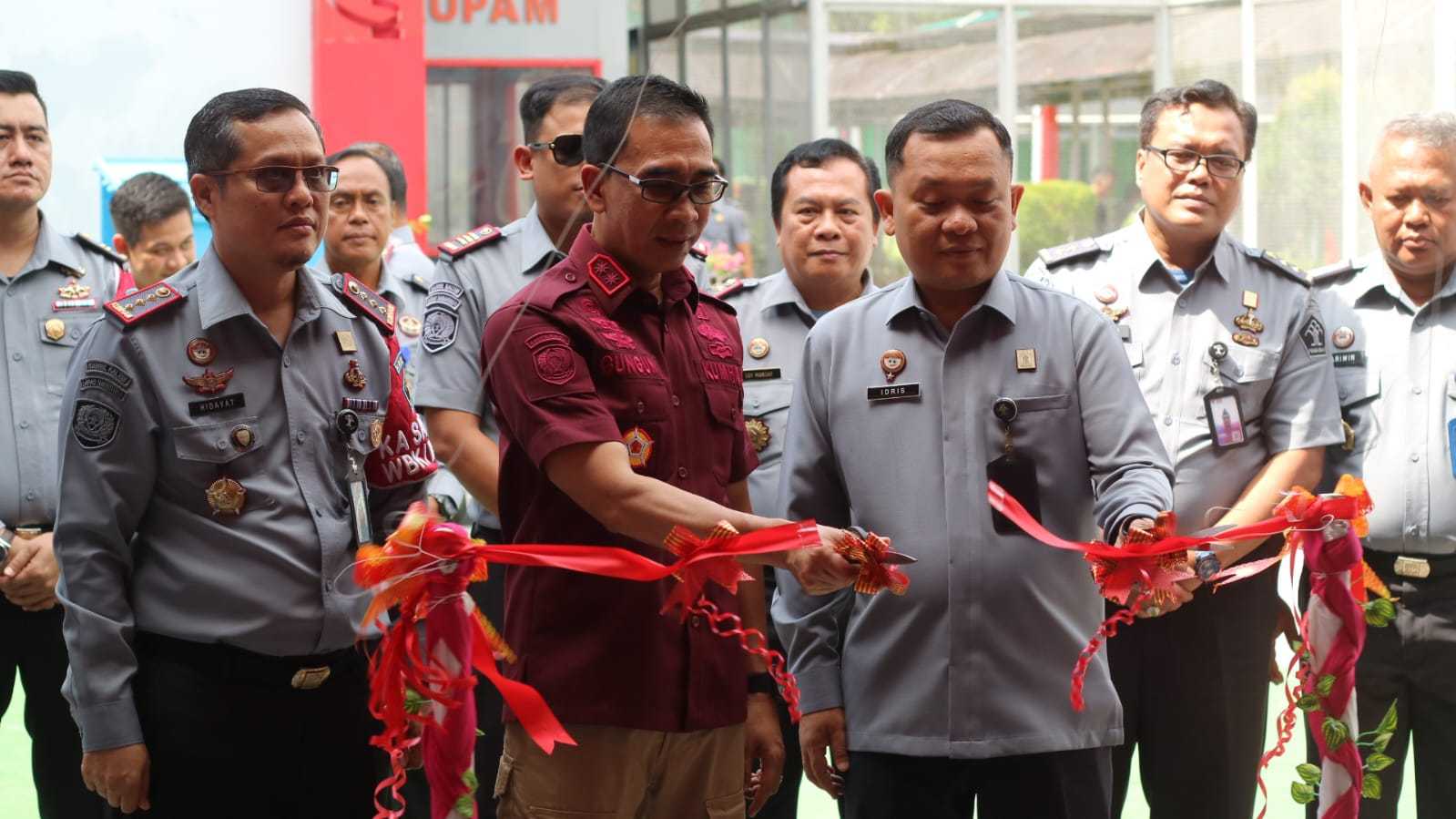 Kakanwil Resmikan & Apresiasi Dapur Sehat Berseri Lapas Narkotika Samarinda.