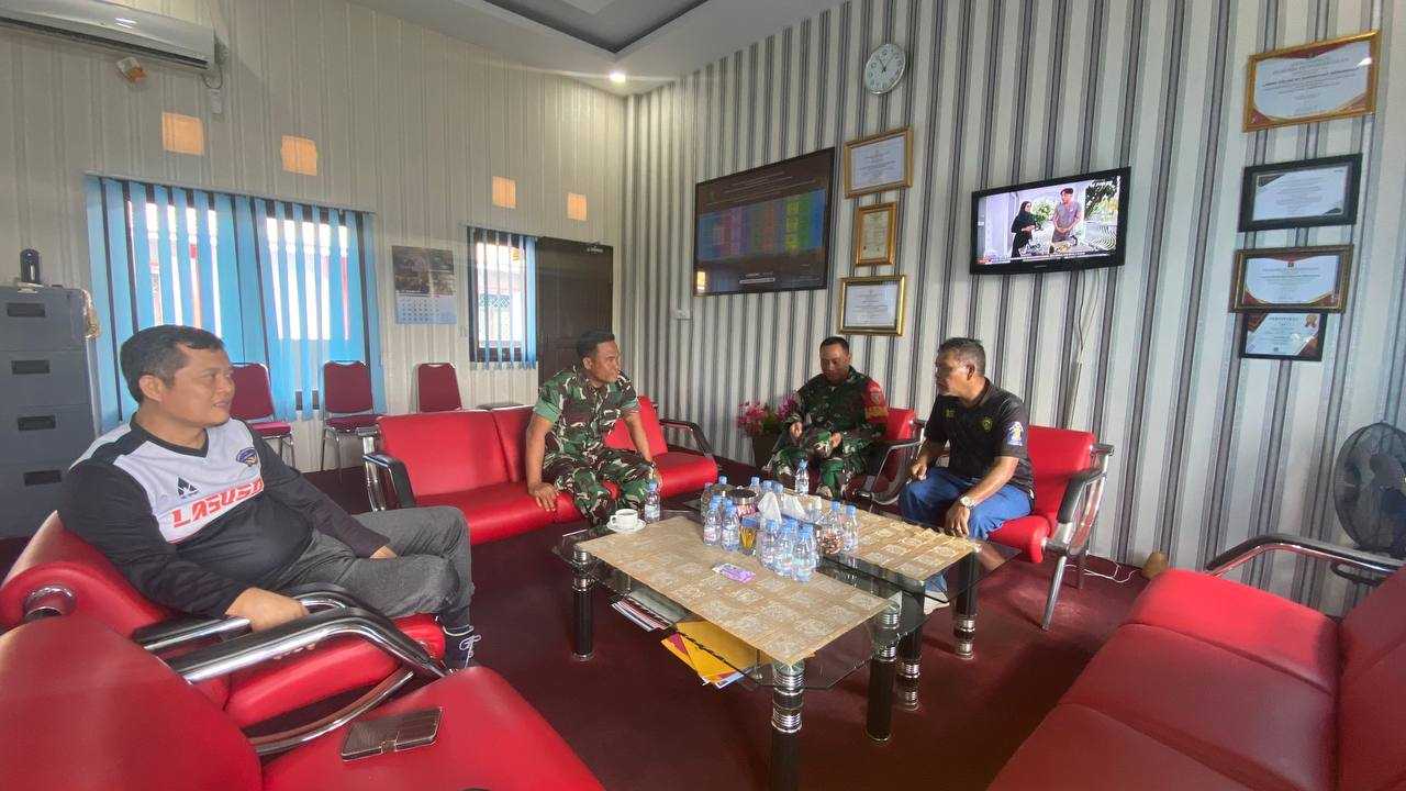 Sinergitas, Danramil 0901-05/SMD Utara Kunjungi Lapas Narkotika Samarinda
