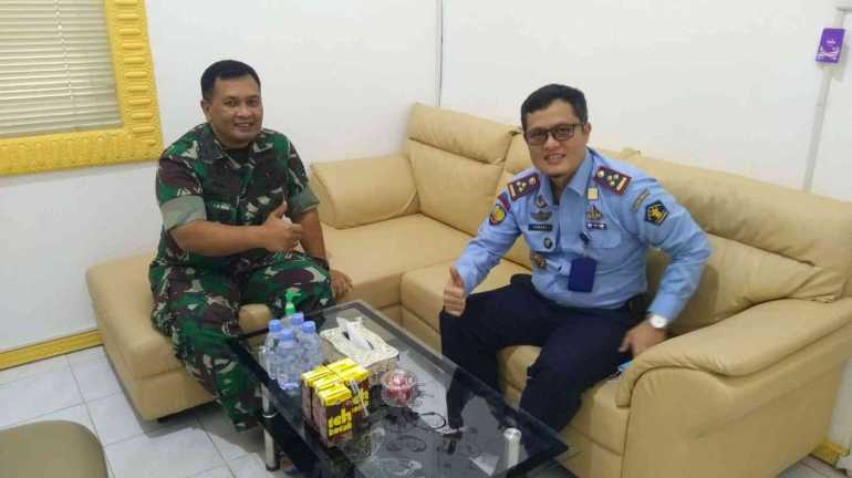 Jalin Sinergi, Hidayat Kalapas Narkotika Samarinda Kunjungi Kepala Rumah Sakit Tentara Tk.Iv Samarinda