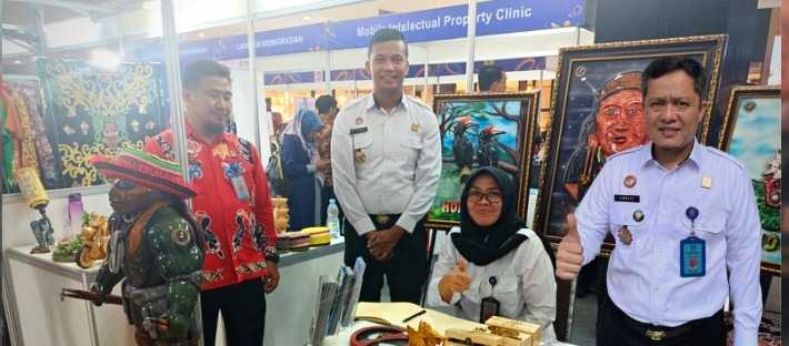 Kumham Kaltim Expo 2023, Lapas Narkotika Samarinda Pamerkan Hasil Karya Warga Binaan