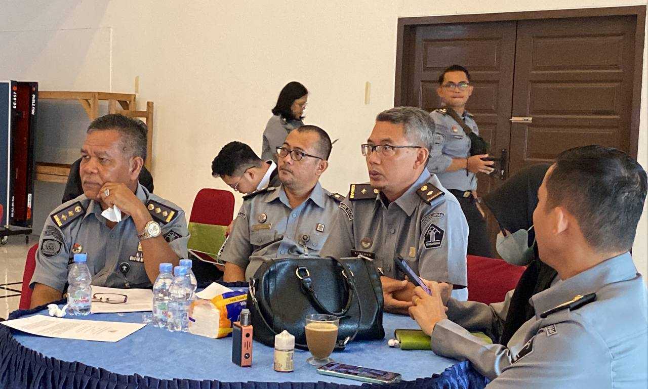 Ikut Andil Dalam Rancangan Produk Hukum Daerah Tentang Penanggulangan Tuberkulosis, Jajaran Lapas Narkotika Samarinda Ikuti Kegiatan FGD