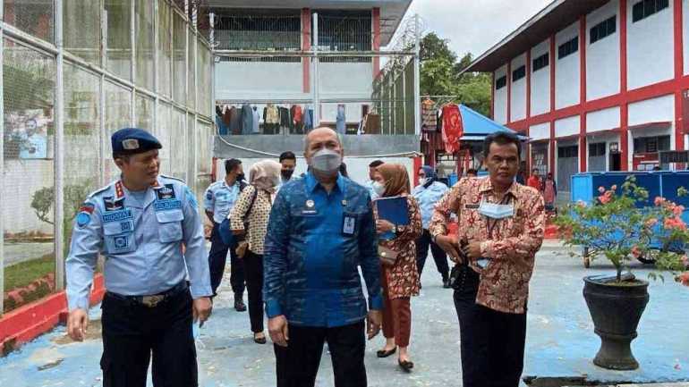 Sambut Kunjungan Tim Diryantah Dirjen Pemasyarakatan, Lapas Narkotika Samarinda Dapat Apresiasi Terhadap Layanan Narapidana