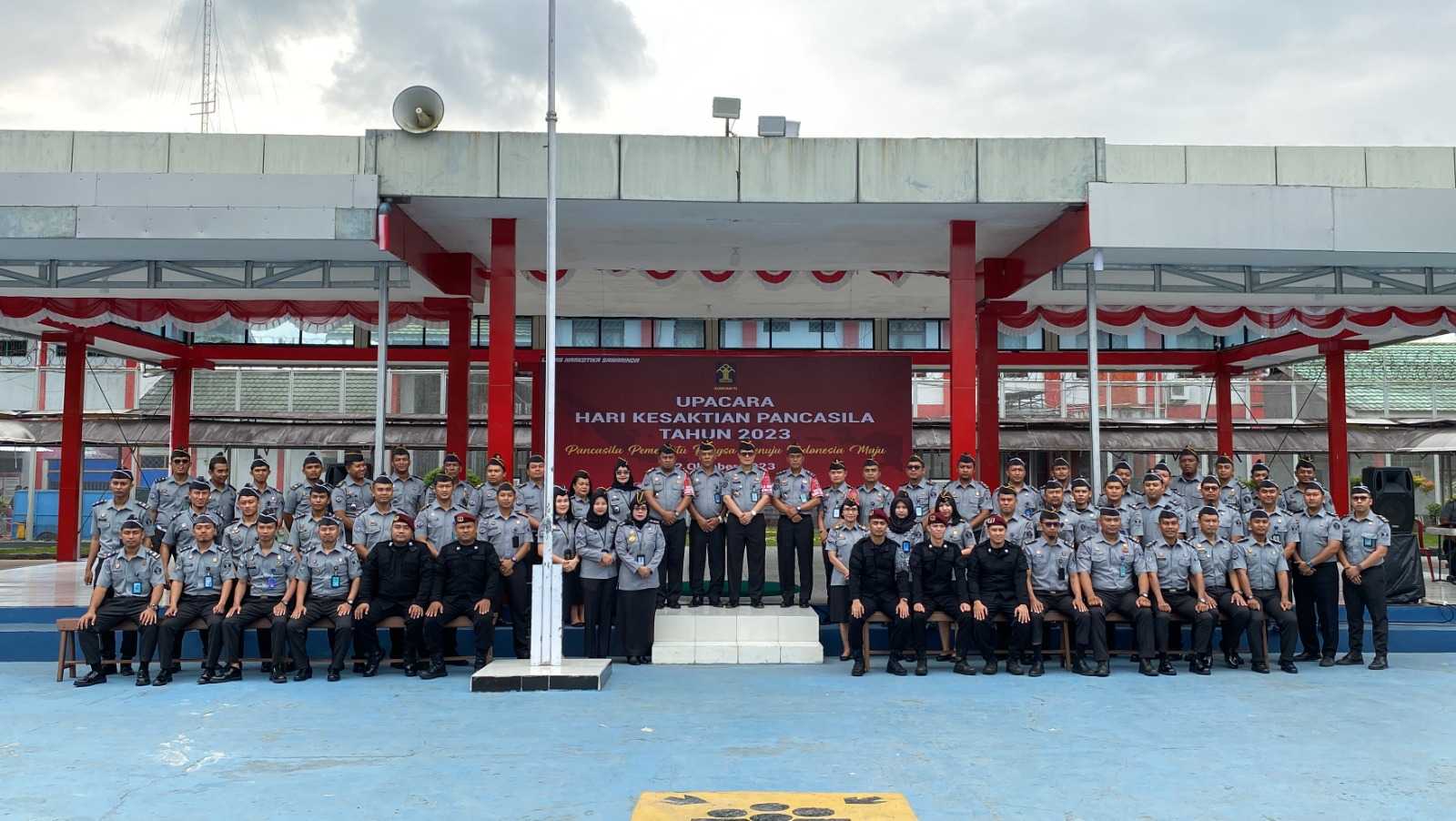 Lapas Narkotika Samarinda Kobarkan Semangat Nasionalisme dengan Menggelar Upacara Kesaktian Pancasila