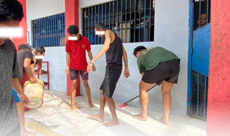 Ciptakan Lingkungan Bersih & Sehat, Lapas Narkotika Terapkan Budaya Jumat Bersih