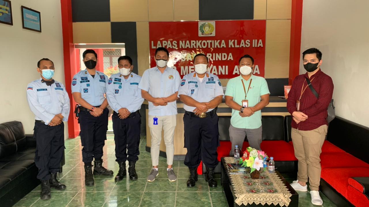 Lapas Narkotika Samarinda Terima Kunjungan Dari BSI Samarinda Guna Membahas Tentang Program Inovasi 
