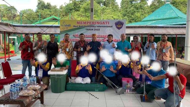 Semarak HANI di Lapas Narkotika Samarinda Ditutup dengan Pembagian Hadiah