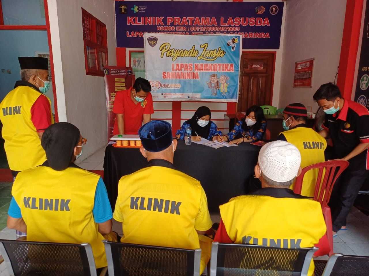 Posyandu Lansia, Sarana Jajaran Lapas Narkotika Samarinda Perhatikan Warga Binaan Lanjut Usia