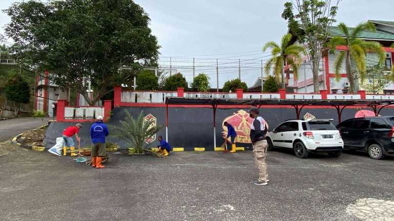 Lapas Narkotika Samarinda Laksanakan Buda Jum'at Bersih dan Sehat Secara Kontinu