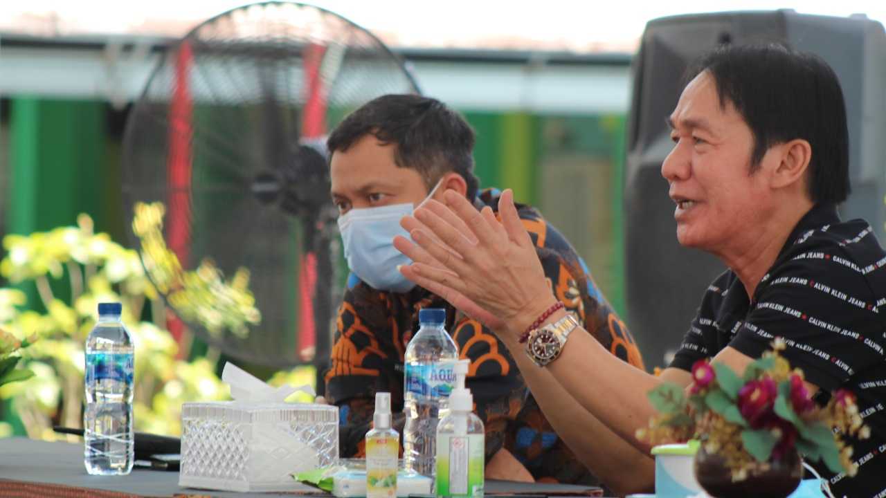 Kepala Kantor Wilayah Kemenkumham Kaltim Bapak Sofyan Kunjungi Lapas Narkotika Samarinda Terkait Monev