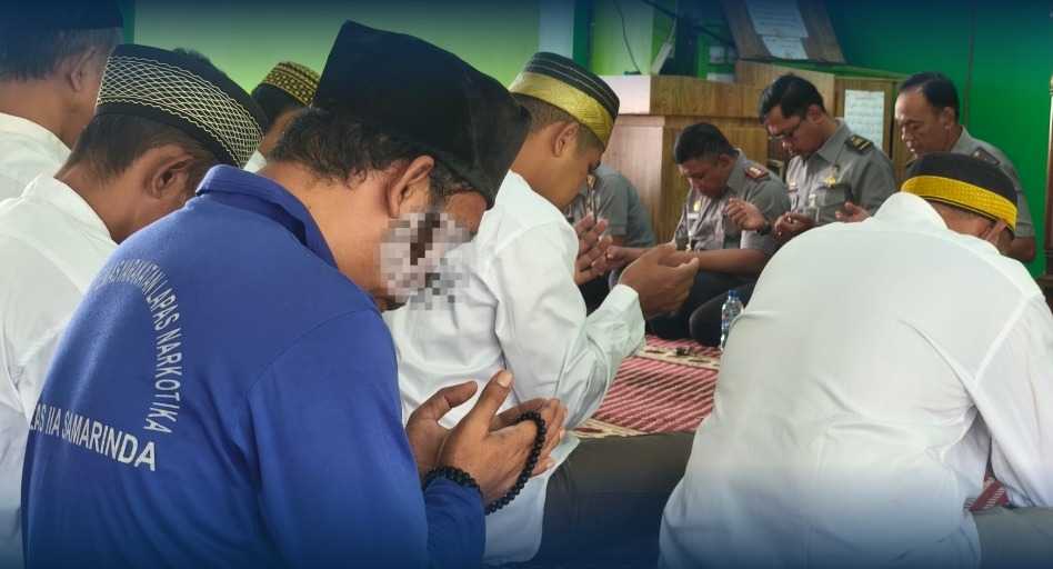 Kalapas Narkotika Samarinda Gelar Doa Bersama di Masjid Ash-Solihin, Panjatkan Panjatkan Keselamatan dan Kebaikan Negeri Tercinta